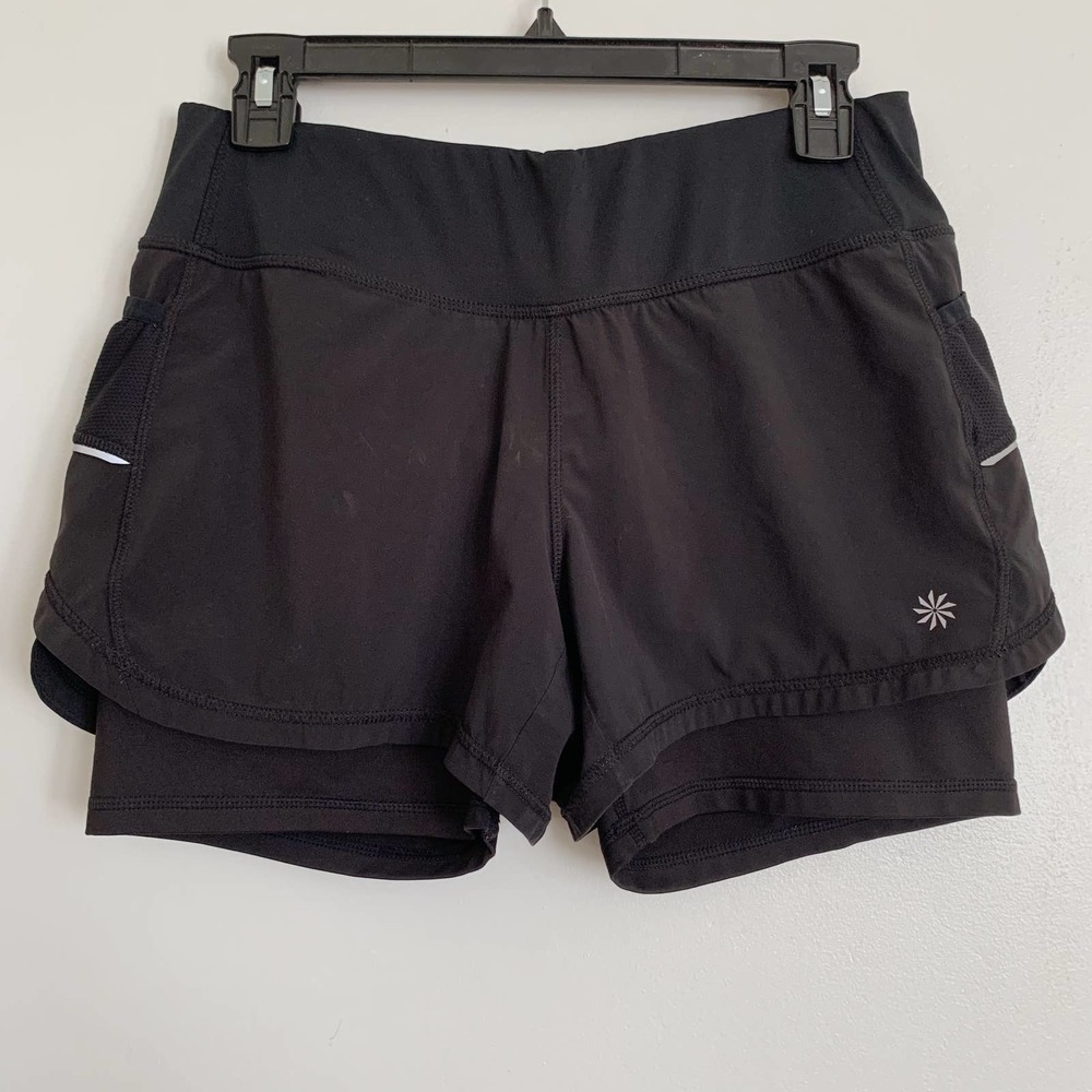 Athleta Black Athletic Shorts